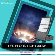 Install Stylish (Black Flood Lights) LEDs to make Place more Ambient 